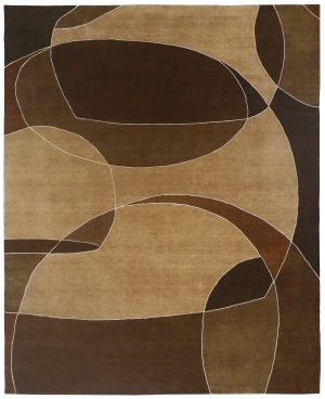 High / Low Mushroom Mahogany