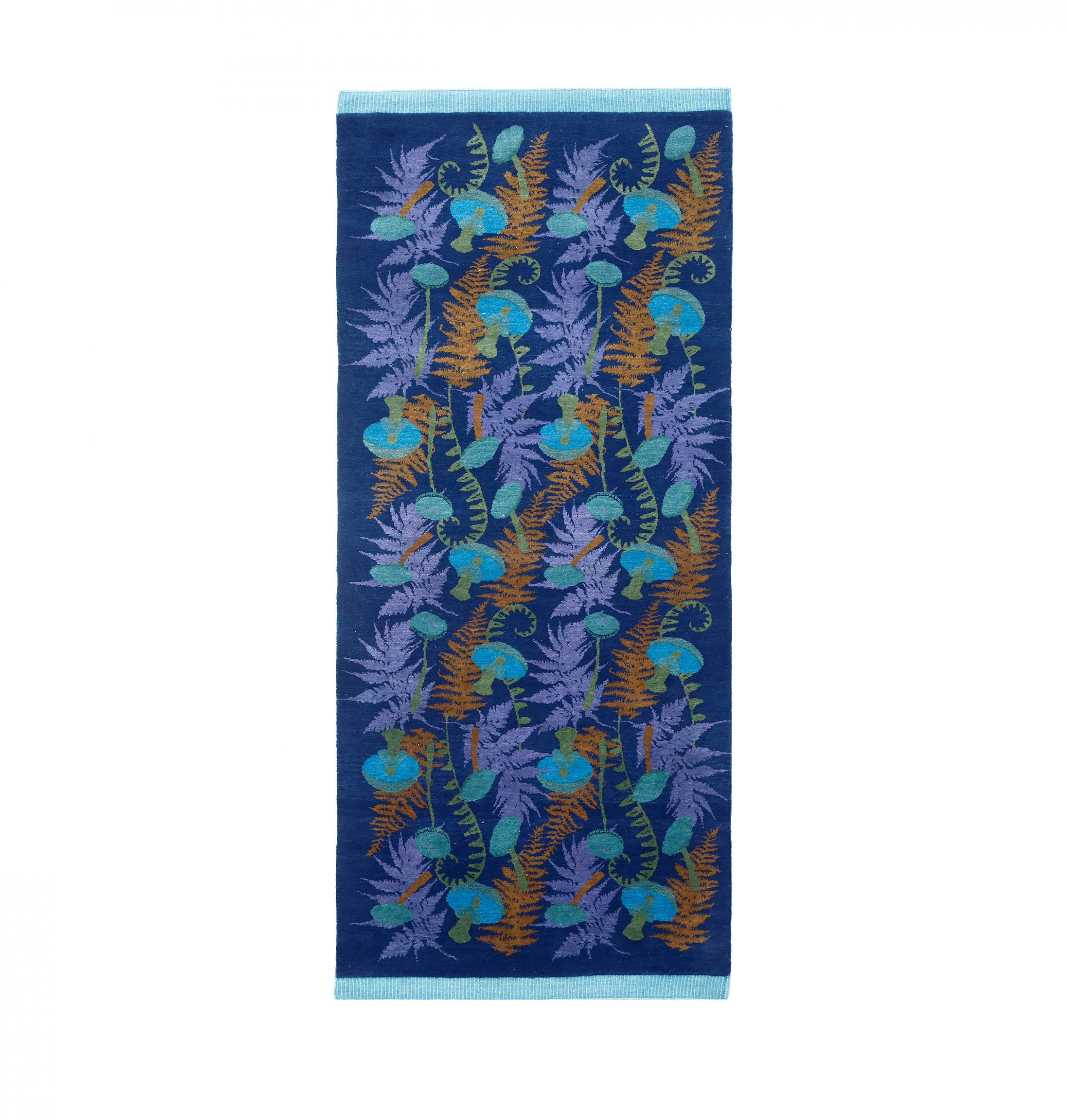 CFarr - Commune - Psychedelic Collection - Mushroom Winter - 3' x 7' - Squarespace_Front Page